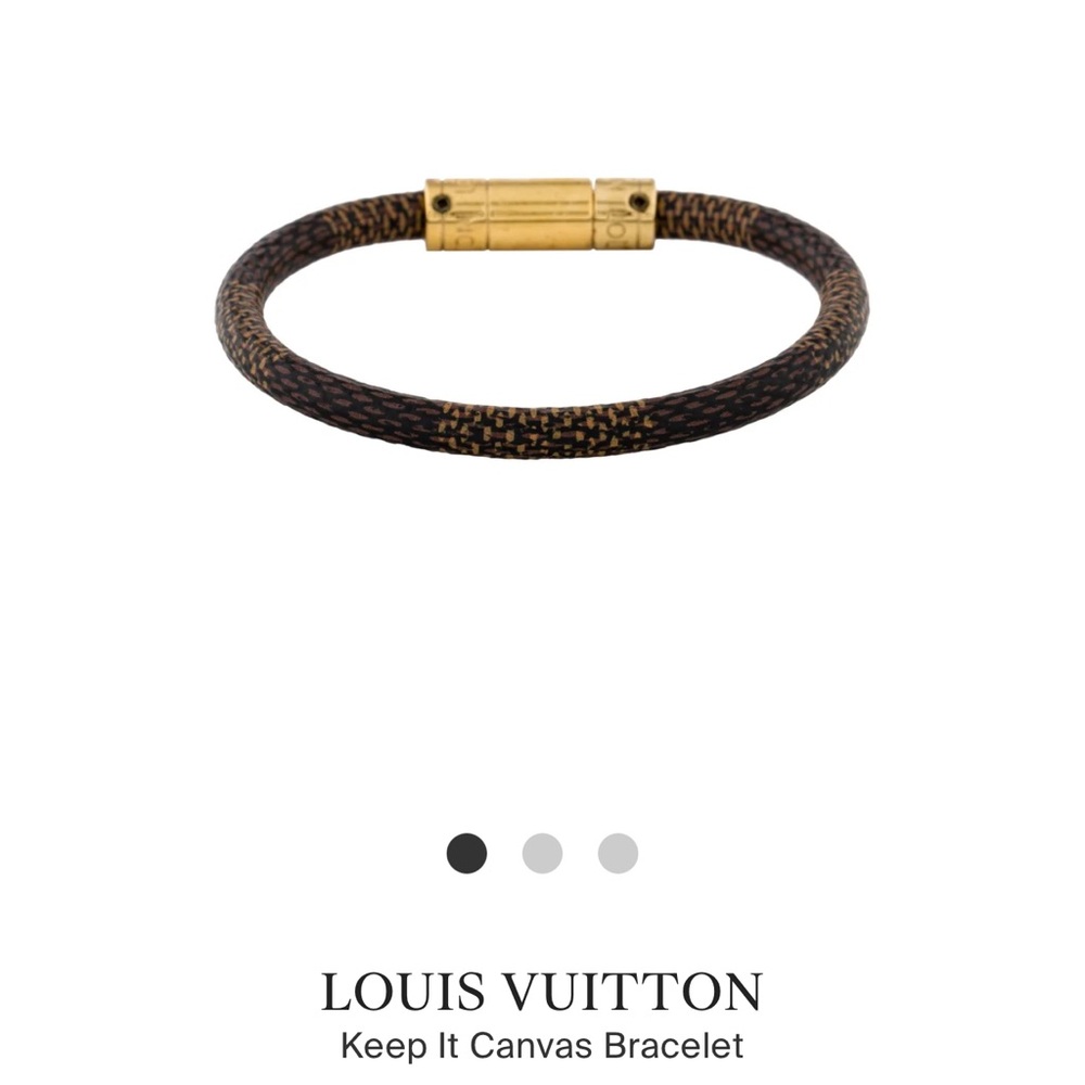 Louis Vuitton Keep It Canvas Bracelet